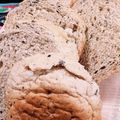 クックUH3NVG☆'s cooksnap of when they made 雑穀米&黒ゴマ活用全粒粉入り手捏ね食パン.