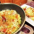 ダッフィーニーうに's cooksnap of when they made 簡単！激ウマ！しらすと明太子のアヒージョ.