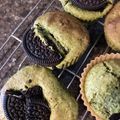 smilytable's cooksnap of when they made 我が家の抹茶・オレオマフィン.