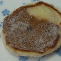 ヨシヨッシー's cooksnap of when they made バナナカボチャのホットケーキ★離乳食後期.
