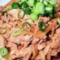 クックEJ5CQ0☆'s cooksnap of when they made 簡単！残ったうなぎのタレで豚テリ丼☆.
