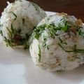 ヌーシ's cooksnap of when they made じゃこおにぎり.