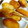 ももちゃんパンダ's cooksnap of when they made すぐに完売♪薄力粉で作るアメリカンドッグ.