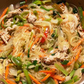 キラキラ☆☆'s cooksnap of when they made 簡単&本格的！おうちで人気のチャプチェ.