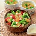 runa10's cooksnap of when they made 簡単ドレッシングでブロッコリーのサラダ♪.