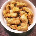 milestone★'s cooksnap of when they made 生の殻付き落花生の茹で方＊.