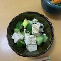 ピンクのたまご's cooksnap of when they made アボカドと豆腐とキュウリの塩昆布あえ.