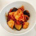 こーやんたん's cooksnap of when they made 南瓜&茄子が抜群に旨い♡鶏胸肉甘酢炒め.