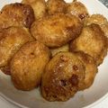meym1128's cooksnap of when they made おからの革命その２！チーズ入り☆おから餅.