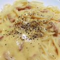 ﾋﾟﾛﾐ♡'s cooksnap of when they made 簡単ワンパンカルボナーラ風.
