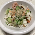 明日の風☆'s cooksnap of when they made みょうがと塩昆布と鮭フレの混ぜご飯.