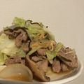 麻羽香's cooksnap of when they made 塩こぶで旨味抜群！ 豚キャベツ炒め.