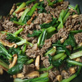 だぁしま's cooksnap of when they made ◇牛肉と小松菜の簡単うま炒め◇.