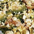 haine1983's cooksnap of when they made 天かすが決め手!!簡単ゴーヤチャンプル.
