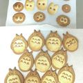 ジブリの森's cooksnap of when they made ♡HMと家にある材料でトトロのクッキー♡.