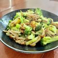 Superlittleboo's cooksnap of when they made ブロッコリーときのこのオイスターソース.