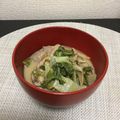 ☆こまっと☆'s cooksnap of when they made 食べるスープ　ピリ辛豆乳胡麻味噌スープ.