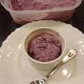 きょこすけ's cooksnap of when they made ブルーベリーのチーズケーキ風アイス.