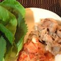 ＊＊茉莉花＊＊'s cooksnap of when they made 豚肉とキムチを盛るだけの＊豚キムチ＊.