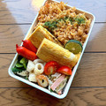 イシポン's cooksnap of when they made 火を使わない！B級グルメ！簡単そばめし.