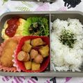 クック8YHAP5☆'s cooksnap of when they made さつまいもとウィンナーのマヨカレー炒め！.