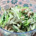 ゆけり３兄弟's cooksnap of when they made レンジ☆豆苗しめじカニカマ胡麻マヨサラダ.