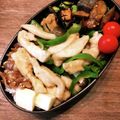 ばたみそーぱん☆'s cooksnap of when they made 鶏胸肉とピーマン中華炒め★お弁当.