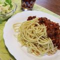 クックWUNOJG☆'s cooksnap of when they made 簡単！！ミートソースパスタ！.