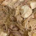 毎日みそ汁's cooksnap of when they made 簡単！玉ねぎ、しらたき、豚バラで肉豆腐！.