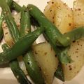 ミルクボール's cooksnap of when they made インゲンとポテトのマスタード炒め.