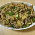 限界男子大学生's cooksnap of when they made 好きなお肉で♪じゃが芋の青椒肉絲風♡.