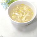 ＊naｰno＊'s cooksnap of when they made コーンとふんわり卵のあったか中華スープ.