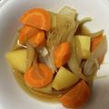 meero's cooksnap of when they made 甘ウマ！玉じゃが☆肉なし肉じゃが.