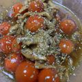 はるちゃんきっちん♡'s cooksnap of when they made 簡単副菜♪しめじとミニトマトマリネソテー.