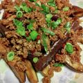 55才のおじさん's cooksnap of when they made ナスとひき肉の甘辛炒め.