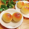 コハク＊'s cooksnap of when they made ふわ♫もち♫初心者さんでも手ごねの丸パン.