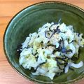 ちーまぐ's cooksnap of when they made 白菜と塩こんぶのやみつきナムル.