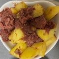 masumin110's cooksnap of when they made 簡単おかず:じゃがいもコンビーフ炒め.