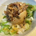 yu228's cooksnap of when they made 長ネギとサバ缶漬け半熟煮卵丼♪.