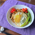 栗丸うさぎ's cooksnap of when they made いつものソース焼きそばに～目玉焼きを～.