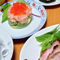 ライチ好き好き's cooksnap of when they made サーモンタルタルとアボカドとイクラの前菜.