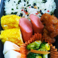 のんぴ☆♪'s cooksnap of when they made 卵一個、卵焼き器を使って卵焼き☆お弁当に.