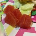niseqoo's cooksnap of when they made 簡単＾＾グレープフルーツの切り方・剥き方.
