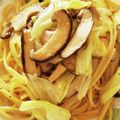 椎茸きの子's cooksnap of when they made 簡単キャベツとしめじの和風バターパスタ.