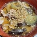 わたるんママ's cooksnap of when they made 簡単♪＊なすと豚のお味噌汁＊.