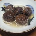 チビのおさんぽ's cooksnap of when they made 豆腐と椎茸のつくね煮.