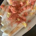 0720まま's cooksnap of when they made たらこ美味しい☆はんぺん☆マヨ.