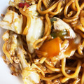 67luna's cooksnap of when they made とんかつソースで焼きそば！？.