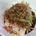 クガミノ's cooksnap of when they made 超簡単♪お豆腐にぶっかけミョウガ(^^).