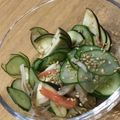 さおりん@料理特訓中's cooksnap of when they made なす・きゅうりとカニ蒲鉾のわさびあえ♪.